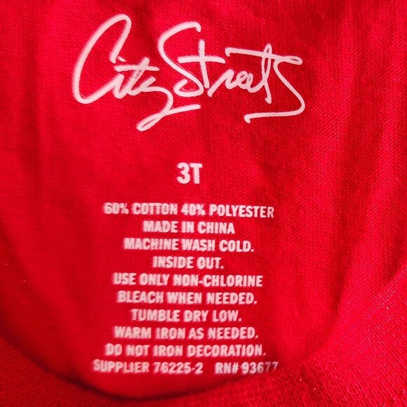City Streets - T-Shirt "Gotta Stay Fly On The Fourth Of July" Size 3T NWT - Picture 5 of 5